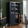 Solid Oak Display Cabinet Image 9