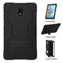 For Samsung Galaxy Tab A 10.5" (T590) Hard Case Survivor with Stand - Black Image 3