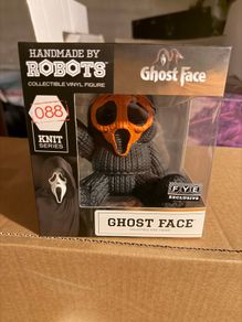 Handmade by Robots Vinyl GhostFace Figure 88 Halloween Orange FYE Exclusive