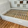 IKEA Brimnes Double Bed Frame with Headboard and Storage Image 7