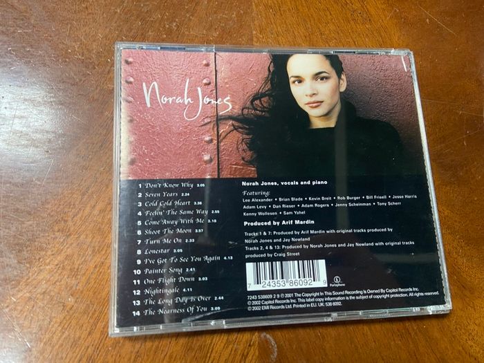 Norah Jones Come Away With Me CD