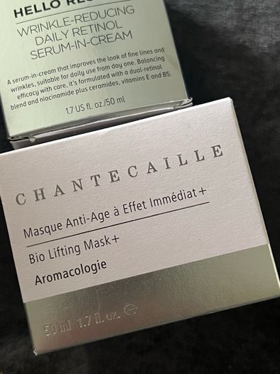 It Cosmetics Hello Results Wrinkle-reducing Daily Retinol Cream And Chantecaille Bio Lifting Mask+ Both Brand New