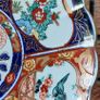 Vintage Pair of Imari Decorative Wall Plates Image 5
