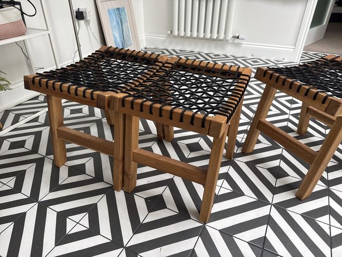 IKEA STACKHOLMEN Indoor or Outdoor Stools Set of 4