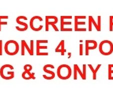 10x1 Pack Of Screen Protectors For Various Mobiles - Iphone, Htc, Sony Ericsson, Samsung Etc