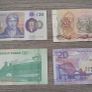 various 20 sterling notes. Image 2