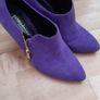 Purple Suede Ankle Boots TKMaxx Image 3