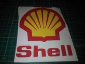 Rally car style vintage sticker