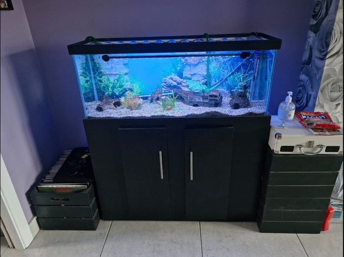 110L Fish Tank / Aquarium & Stand