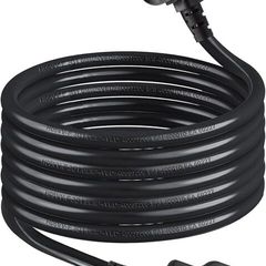 1 Way Gang Extension Lead 3M, Single Socket Mains Power Extension Lead 13A UK 3Pin Fused Plug male to female Travel Use Extension Cord Power Strip, Tough and Fireproof, Blac