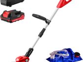 20V Li-Ion Cordless-String-Trimmer, Auto Feed Thread Weed Wacker with 30cm Cutting Diameter, Height Adjustable Cordless Edger Trimmer for Garden and Yard