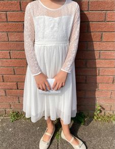 Designer communion dress