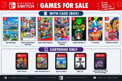 Nintendo Switch games - various titles