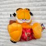 Garfield Cat Beach Red Shorts Ice Cream approx. 22 cm. Used Please see photos Image 2