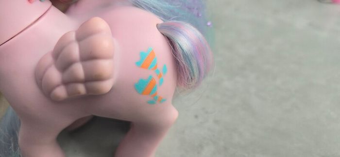 Brilliant Bloom Princess Brush N Grow Ponies MLP G1 My Little Pony