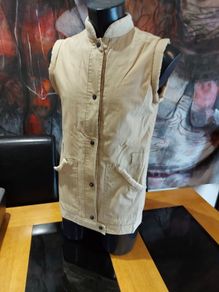Sleeveless Bomber Jacket