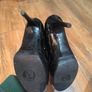GUESS Black Patent Peep Toe Heels Image 2