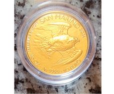 San Marino 10 Euro Gold (.999) Brilliant Uncirculated Coin 2024 - Peregrine Falcon