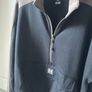 Under Armour XS 8 women's half-zip jumper sweatshirt grey black Image 3