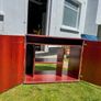 wooden computer desk unit - 0.91 x 0.49 x 0.75 Image 5