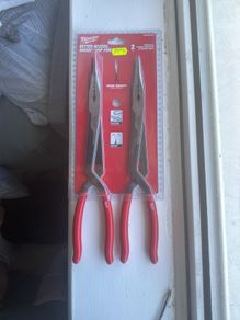 Milwaukee long reach pliers set