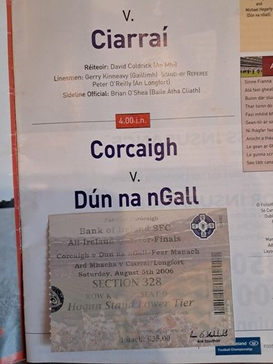 GAA Programmes X 3