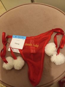 ladies briefs Santa baby