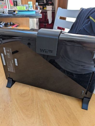Wii U vertical stand and HDD holder