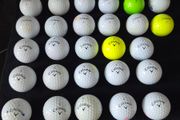 32 Callaway and Titleist balls