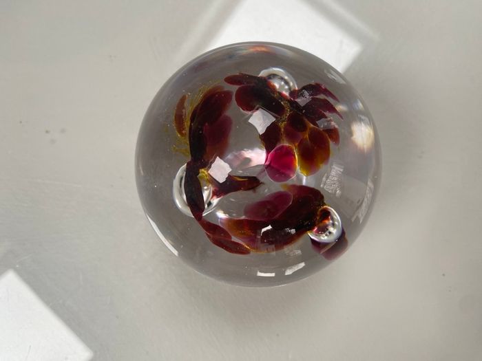Vintage Glass paperweight