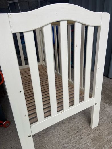 cot bed and matress