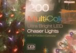 Christmas Lights .. 200 Multicolor Ultra Bright LED Lights .. Heavily Reduced .