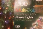 Christmas Lights .. 200 Multicolor Ultra Bright LED Lights .. Heavily Reduced .