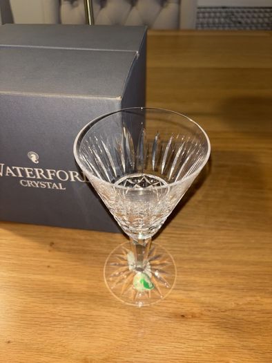 Waterford Crystal Mauve White Wine Glasses New in Box