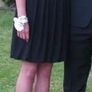 black lace strapless dress Image 9