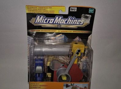 2001 Micro Machines Stunt Swing Shot Moving Action New Hasbro