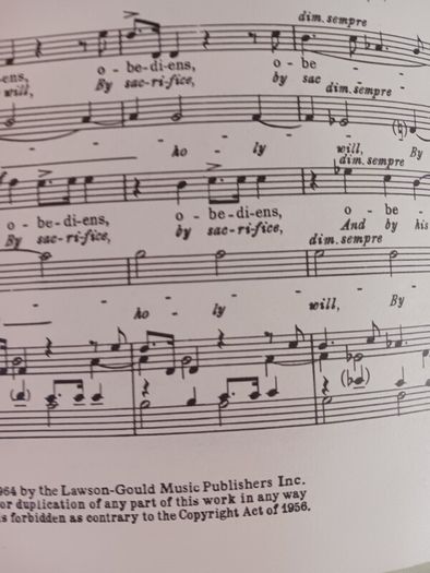Choral Music, see pics