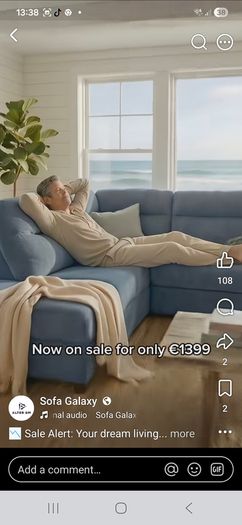 Corner sofa bed