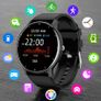 New Smartwatch Bluetooth Call Smart Watch Men Ladies Sports Bracelet NFC Waterproof Custom Watch Face Men SmartWatch For IOS Android Image 4