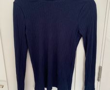 [clothes for adults] Orsay top for women, navy, size 38/medium/10