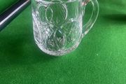 6 Crystal Jug Glasses