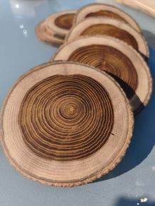 Coasters live edge