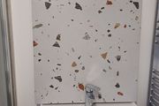 Satin Matt Terrazzo Tiles - 66x66cm