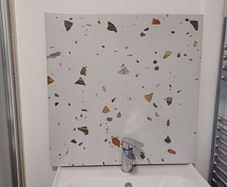 Satin Matt Terrazzo Tiles - 66x66cm