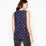 PLUS SIZE (22) John Rocha Navy Floral Top. New Image 5
