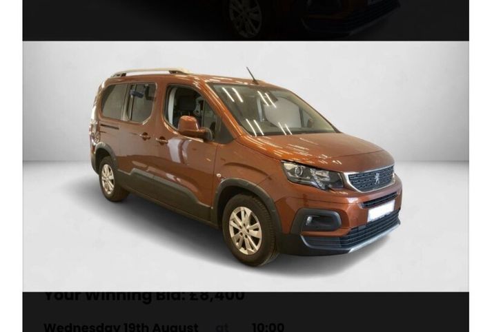 Peugeot Rifter taxi spec WAV, 6 seater LWB