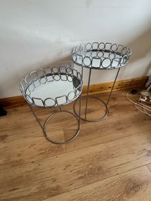 Two side tables