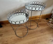 Two side tables