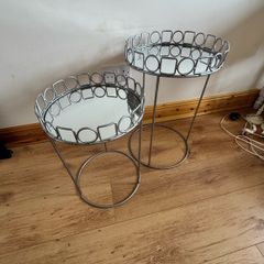 Two side tables
