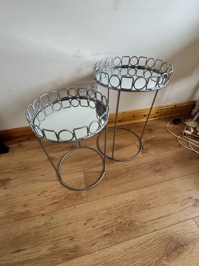 Two side tables